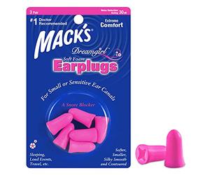 Mack's Dream Girl Ear Plugs (3 Pair) - Pink