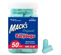 Mack's Ear Care Original Soft Foam Earplugs - Pack of 50 Pairs