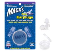MACKS Swimming Surfing Water Sports Earplugs Mack's Aqua Block Swimmer Ear Plugs