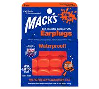 Macks Kids PillowSoft Earplugs 6 Pair Pack - Orange