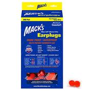 Mack's Pillow Soft Ear Plugs (200 Pair) - Hot Orange