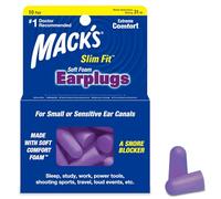 Mack's Safesound Soft Foam Slim Fit Earplugs - Pack of 10 Pairs