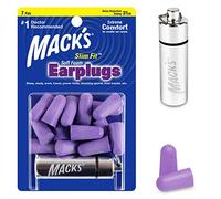 Mack's Safesound Soft Foam Slim Fit Earplugs - Pack of 7 Pairs