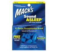 MACK'S SoundAsleep Soft Foam Earplugs (12 Pairs)