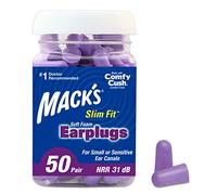 Mack's Slim Fit Ear Plugs (50 Pair) - Purple