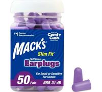 Mack's Slim Fit Ear Plugs (50 Pair) - Purple