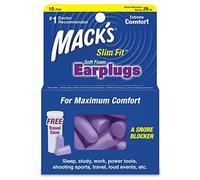 Macks Slimfit Soft Foam Earplugs 10 Pair