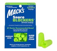 Mack's Snore Blockers Soft Foam Earplugs 12 pair