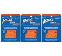 Macks Snore Mufflers Moldable Silicone Putty Earplugs 6 Pairs x 3 (18 Pairs)
