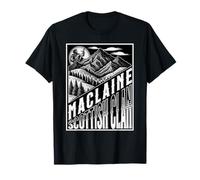 MacLaine Scottish Clan Sword of Gaelic Kin T-Shirt