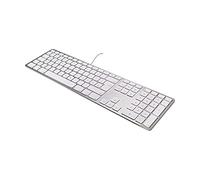 MacLand Matias FK318S-DE keyboard USB QWERTZ German Silver