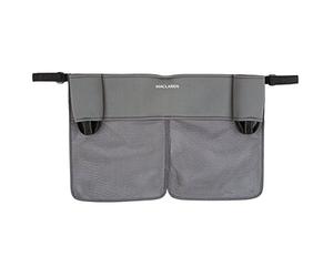 Maclaren Universal Twin Organiser- Hold key essentials at arm’s reach. Fastens quickly and easily to all Maclaren Twin Strollers and all umbrella-fold double stroller brands. Ideal stroller accessory