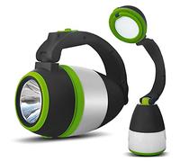 LED Lamp Camping Desk Table Light Foldable Flashlight Trip Compact Handle 3in1