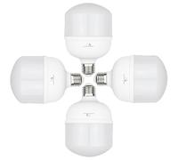 Maclean 4X MCE302 NW LED Bulb, E27, 28W, 220-240V AC, Neutral White, 4000K, 2940lm