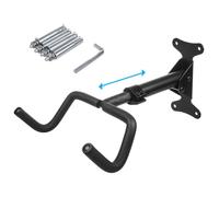 Maclean Bicycle Bike Stand Wall Mount Holder Garage Steel Storage Hook Adjustable 30kg