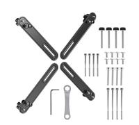 Maclean, black, 17"-32", 10kg max, MC-990 adapter for screens without VESA standard openings