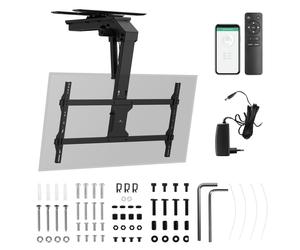 Maclean electric TV mount ceiling mount Tuya support max. VESA 800x400