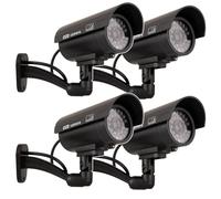 Maclean IR9000 B Camera Dummy Surveillance Camera Dummy Alarm System Camera Waterproof LED Light (4)