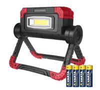 Maclean LED COB work lamp 300 lm 3 light modes color temp.6500K MCE439 + 4x
