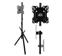 Maclean MC-181 B TV Floor Stand for 27-55" TVs, Black