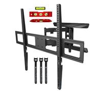 Maclean TV Mount, max VESA 800x600, 43-100", 80kg, horizontal and vertical angle reg.angle, profile 50-500mm, black, MC-423
