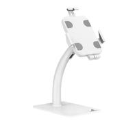 Maclean MC-468W Universal Tablet Holder with Lock Function, 7.9 Inch to 11 Inch Table or Wall Mounting, Sturdy Table Stand for Tablets, Anti-Theft Protection, for Advertising Purposes