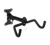 Maclean MC-484 Wall Bike Hanger Hook Foldable Steel 30kg Black