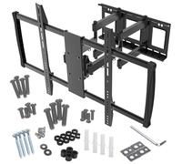 Maclean MC-679 60"-100" X-Large Heavy-duty Full Motion Curved & Flat Panel TV Wall Mount