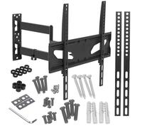 Maclean MC-711 LCD LED Plasma TV Wall Mount 26-55 "30kg Max VESA 400x400 Holder Bracket Curved TV Extra Long Arm