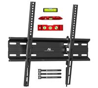 Maclean MC-748A TV or Monitor Mount, TV Wall Holder, Handle, max VESA 400x400, 32-70", 45kg, Black