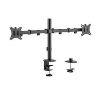 Maclean MC-754N Dual Monitor Desk Mount 17-32" VESA 75x75/100x100 2x9kg