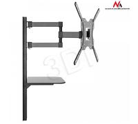 Maclean MC-772 TV Wall Bracket Holder Mount Shelf DVD Xbox PS4 PS5 LCD LED 32 "- 55 "