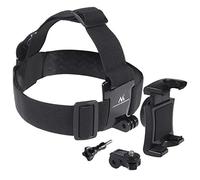 Maclean MC-825 Fast Connect Universal Cell Phone Camera Headband Mount Sport Mount Fitness Outdoor Head Strap for GoPro (Sports headband)