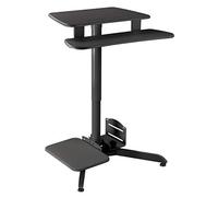 Maclean MC-848 Height-Adjustable Computer Desk Desk Tablet Computer Holder Table Standing & Sitting Max Height 109cm