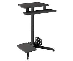 Maclean MC-848 Height-Adjustable Computer Desk Desk Tablet Computer Holder Table Standing & Sitting Max Height 109cm