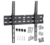 Maclean MC-862 Wall Mount Bracket Universal Slim Design OLED QLED LCD LED Plasma TV 26-55 "up to 40kg max. VESA 100x100, 200x200, 200x300, 300x300, 200x400, 300x400, 400x400mm