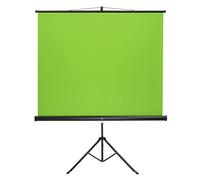 Maclean MC-931 Green Screen Background with Adjustable Stand 92" 150 x 180cm Tripod Greenscreen for Photography, Video, Live Streaming Photo Background Adjustable Height
