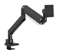 Maclean MC-968 Dual Gas Spring Monitor Mount Desk Clamp/Grommet 17-57in 27kg VES