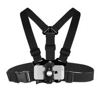 Maclean MC773 Chest Strap Holder Chest Strap Holder Holster Mobile Phone Camera Compatible With GoPro Cameras