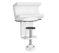 Maclean MC808 Universal Power Strip Mount Desk Mount Desk Attachment Organizer, White