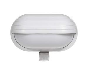 Maclean MCE 33 White Energy Automatic PIR Security Light Lamp w Twilight Sensor IP44