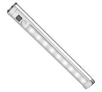 Maclean MCE166 Under-Unit Light Strip Light Cabinet Lamp 9 LED PIR SWD with 120 Degree Motion Sensor 360 ° Rotation …