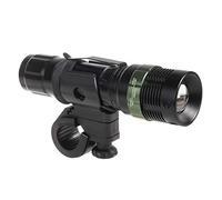 Maclean MCE175 Led Torch Light Bicycle Flashlight + Battery Charger + Holder Rechargeable Set 3W