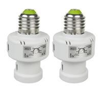 Maclean MCE21 Automatic Light Bulb Holder Dusk Dawn Sensor Detection Security Lamp E27 60 100W (2)