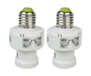 Maclean MCE21 Automatic Light Bulb Holder Dusk Dawn Sensor Detection Security Lamp E27 60 100W (2)
