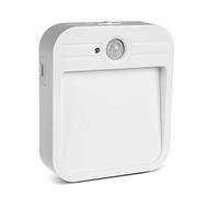 Maclean MCE236 LED Stair Lamp With Motion Sensor Magnet Hook Temperature 4000K Range 3-4m Battery 3.7V / 500mAh 4 LED SMD2835