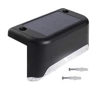 Maclean MCE319 Dusk Sensor Solar LED Patio Stair Light Garden Pathway Light IP44, 4000K, Ni-MH 100 mAh, 80x45x45mm (1 Piece)