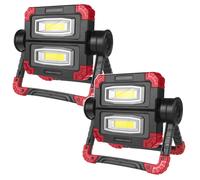 Maclean MCE439 COB LED Worklight 300 lm, 3 Modes, 6500K - 2 pcs