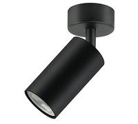 Maclean MCE451 B Ceiling and Wall Lamp Spot Moving Aluminium, 1xGU10, 55x100mm, Matte Black (1 Piece)