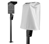 Maclean MCE456 external stand for EV and PHEV car chargers, steel, 15kg max